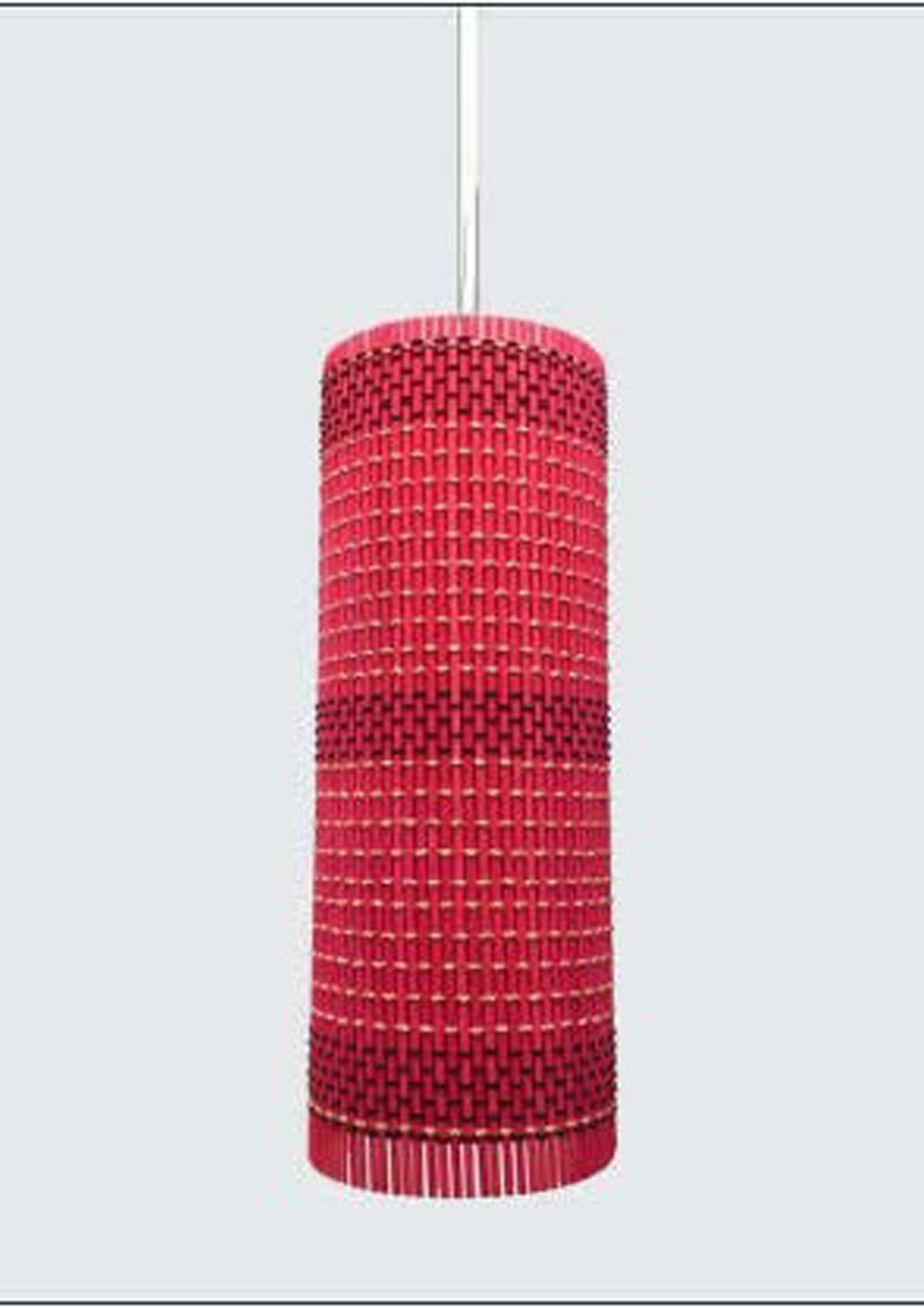 Beyond Lights - Red Cylinder Lamp- GL